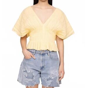 NEW SEA zora top in butter